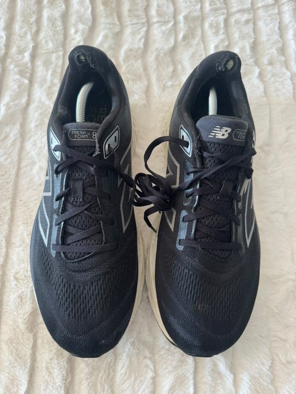 New Balance Fresh Foam Men's Running Shoes Black Gray Size 11